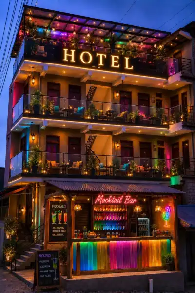 British Kalam Hotel and restaurant frontage